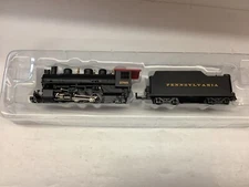 Bachmann #51528 HO scale “PRR” Prairie 2-6-2 with lights and smoke Rd #2765
