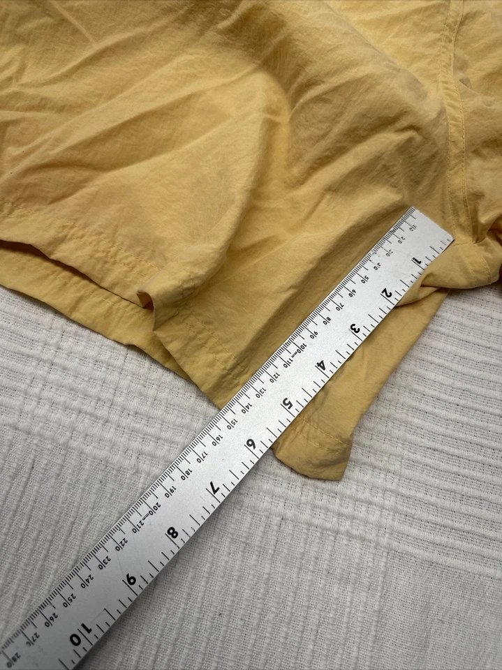 CUTTER & BUCK Mesh Lined Elastic & Draw String Waist Swim Trunks 2XLT Yellow - Image 4 of 4