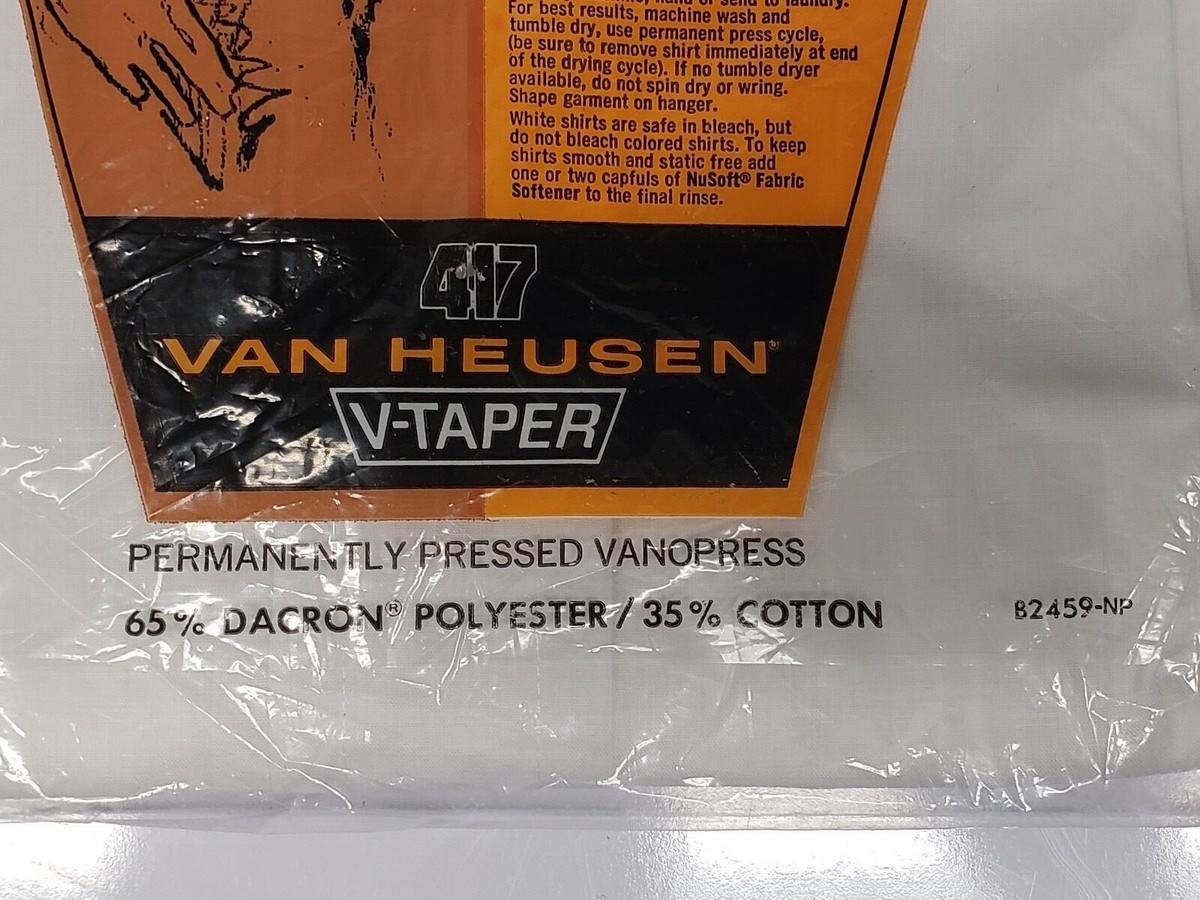 VINTAGE The 417 Collection Van Heusen VanoPress V-Taper - NEW OLD