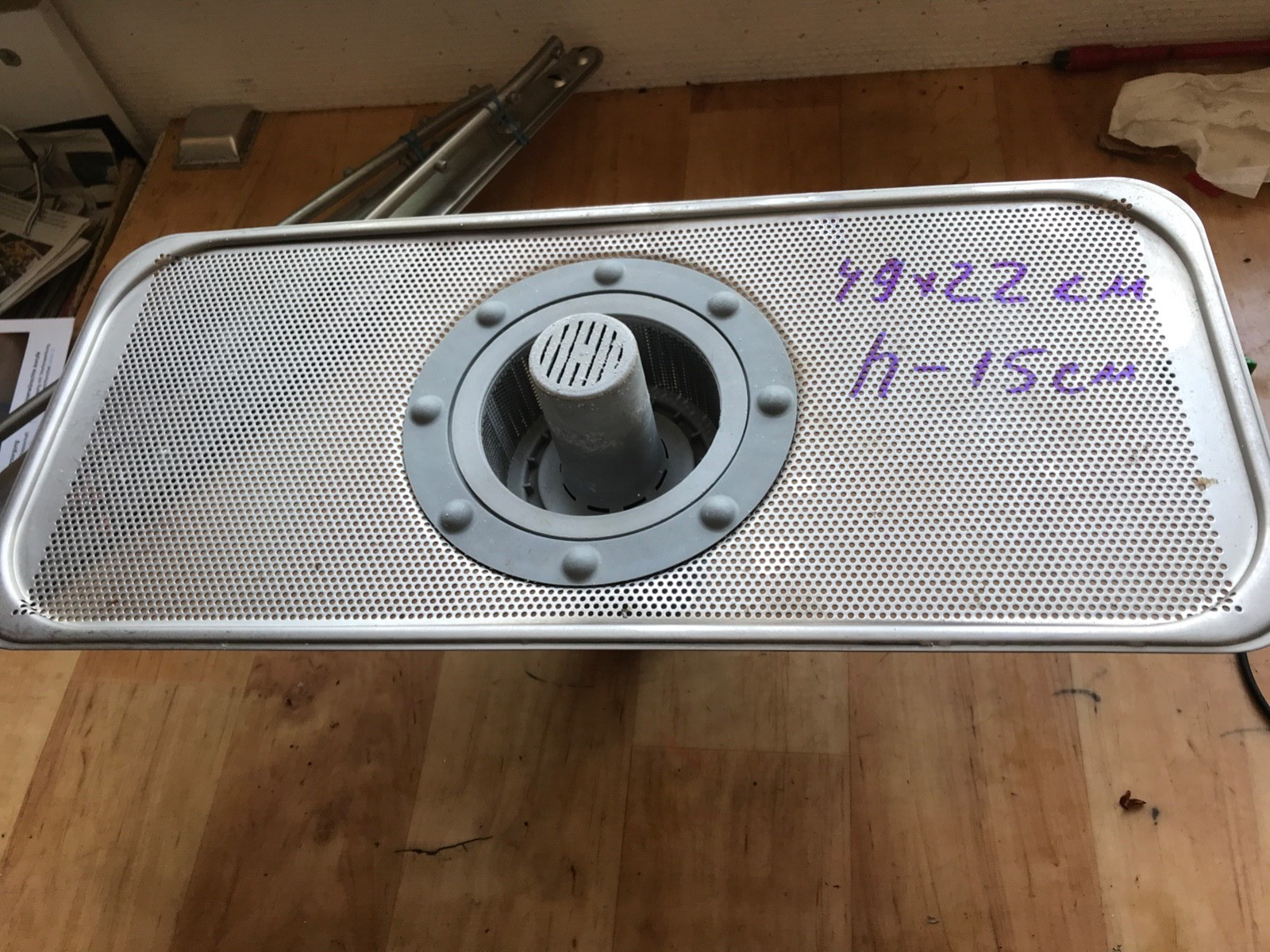 SMEG.Gastrospülmaschine .Grob-feinsieb.