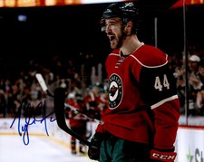 Tyler Graovac Signed Autographed 8x10 Photo Minnesota Wild