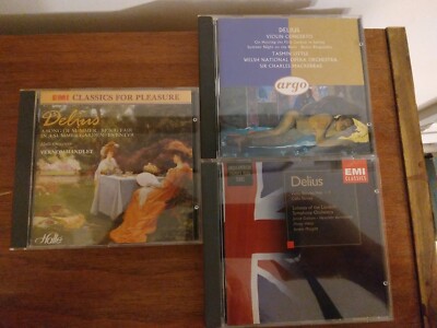 Delius: Violin & Cello Sonatas, Violin Concerto, First Cuckoo, Brigg Fair &c 3CD