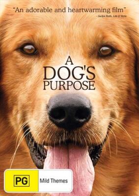 A DOG'S PURPOSE DVD - Dennis Quaid, Josh Gad (Region 4)  vgc dvd t328