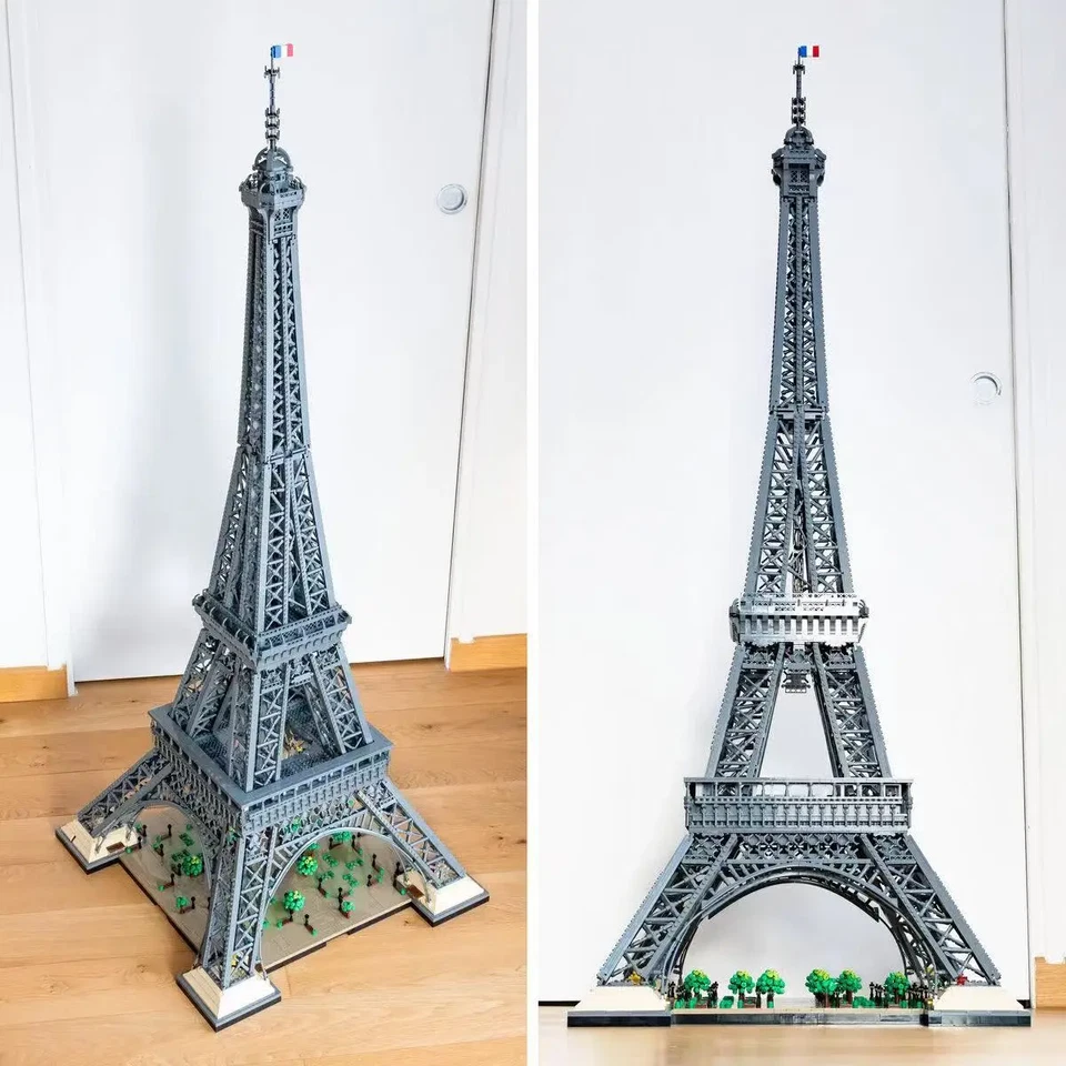 REPLICA Eiffel Tower France Building Blocks ICONS 10001pcs Gifts Toys - Image 2 of 4