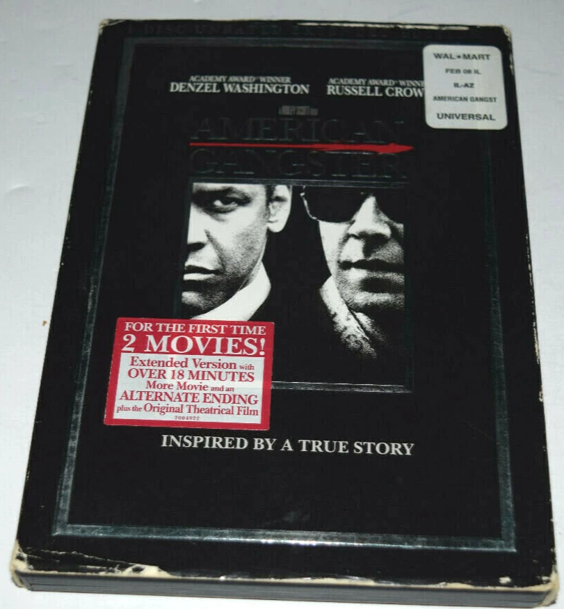 American Gangster 2 Disc Unrated Extended Edition eBay