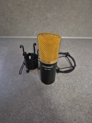 Neewer NW-700 Microfon GOLD Mit Halter 100% OK