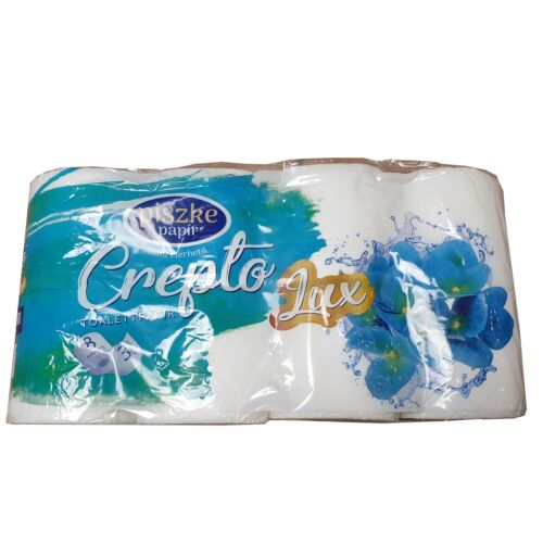  Crepto Lux Toilettenpapier 3 Lagig 8 x 150 Blatt - Bild 1 von 1