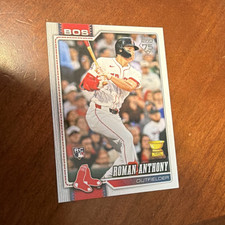Topps 2026 Series 1 Roman Anthony #189 Rookie Base Boston Red Sox MLB