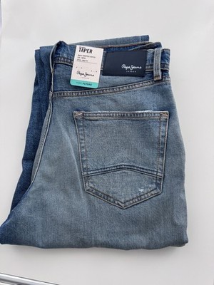 32/30, neu, Pepe Jeans, Herren, weiter Schnitt, RELAXED, Style Cage, Taper