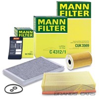 Mann-Filter Inspektionspaket Filtersatz A FÜR VW Crafter 30-35 30-50 2.0 TDI