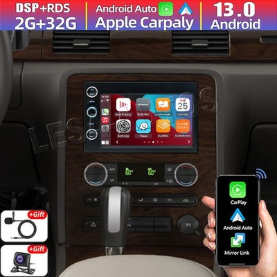 7'' Android 13 Carplay Car Stereo Radio GPS FM Player For Ford Taurus 2008-2009