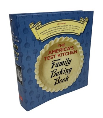 America's Test Kitchen Family Baking Book Cookbook 5 Ring Binder Over 700