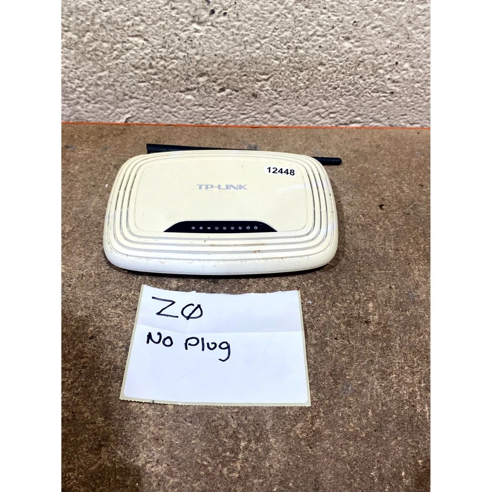 TP-Link TL-WR740N Wireless N Router White 150Mbps 2.4Ghz 4-Ethernet Port Compact - Image 2 of 4