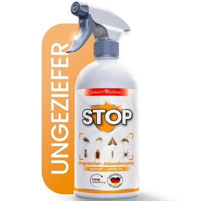 KRAFTKÖNIG Insektenspray 500ml gegen fliegende und kriechende Ungeziefer