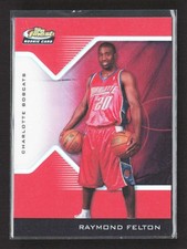 2004-05 Finest Raymond Felton #195 Refractor Red /159 Charlotte Bobcats TV3716