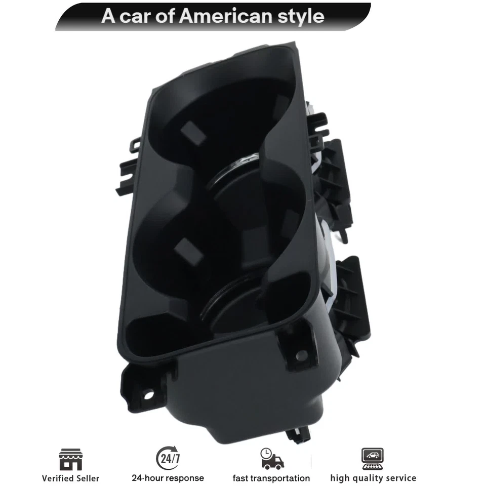 Center Console Cup Holder W/ Wireless Charging LB5Z-7813562-AB For Ford Explorer - Image 2 of 4