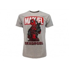 T-shirt DeadPool originale ufficiale Marvel adulto maglia maglietta