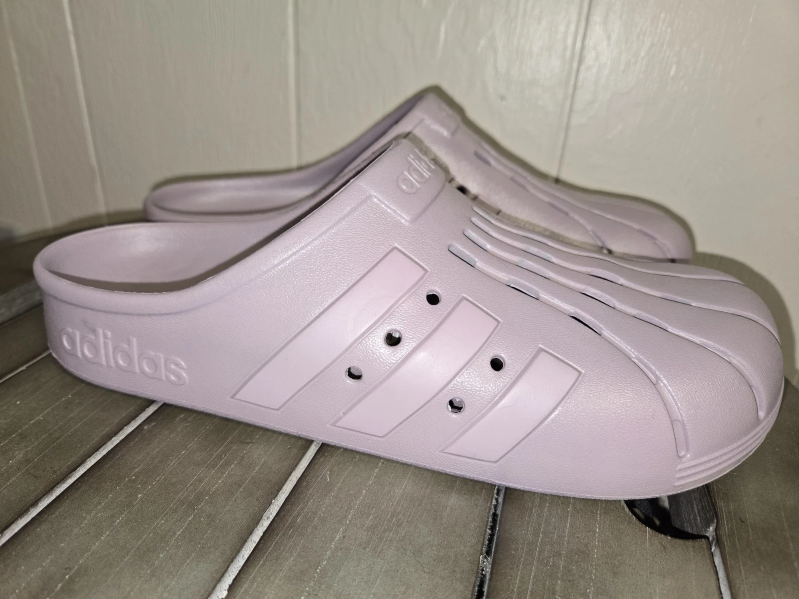 Adidas Adilette Zoccoli Fig Uomo Slip On Slides Tg 11 Nuove!