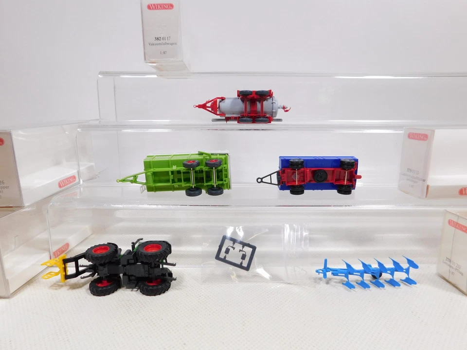 5x Wiking H0 1:87 Model 378 379 Fendt 382 387 Claas 879 Mint Box #EE998-0,5 - Image 3 of 4