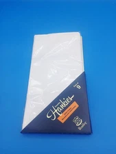 NEW Wembley Men’s Swanky Hankies 100% Cotton White Handkerchiefs Pack of 9