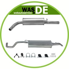 Auspuffanlage VW BORA GOLF 1.4 1.6 1.9 SDI Auspuff Komplett mit Anbausatz