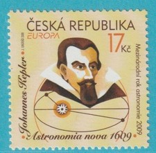 Tschechische Republik 2009 ** postfrisch MiNr. 595 CEPT Astronomie Kepler