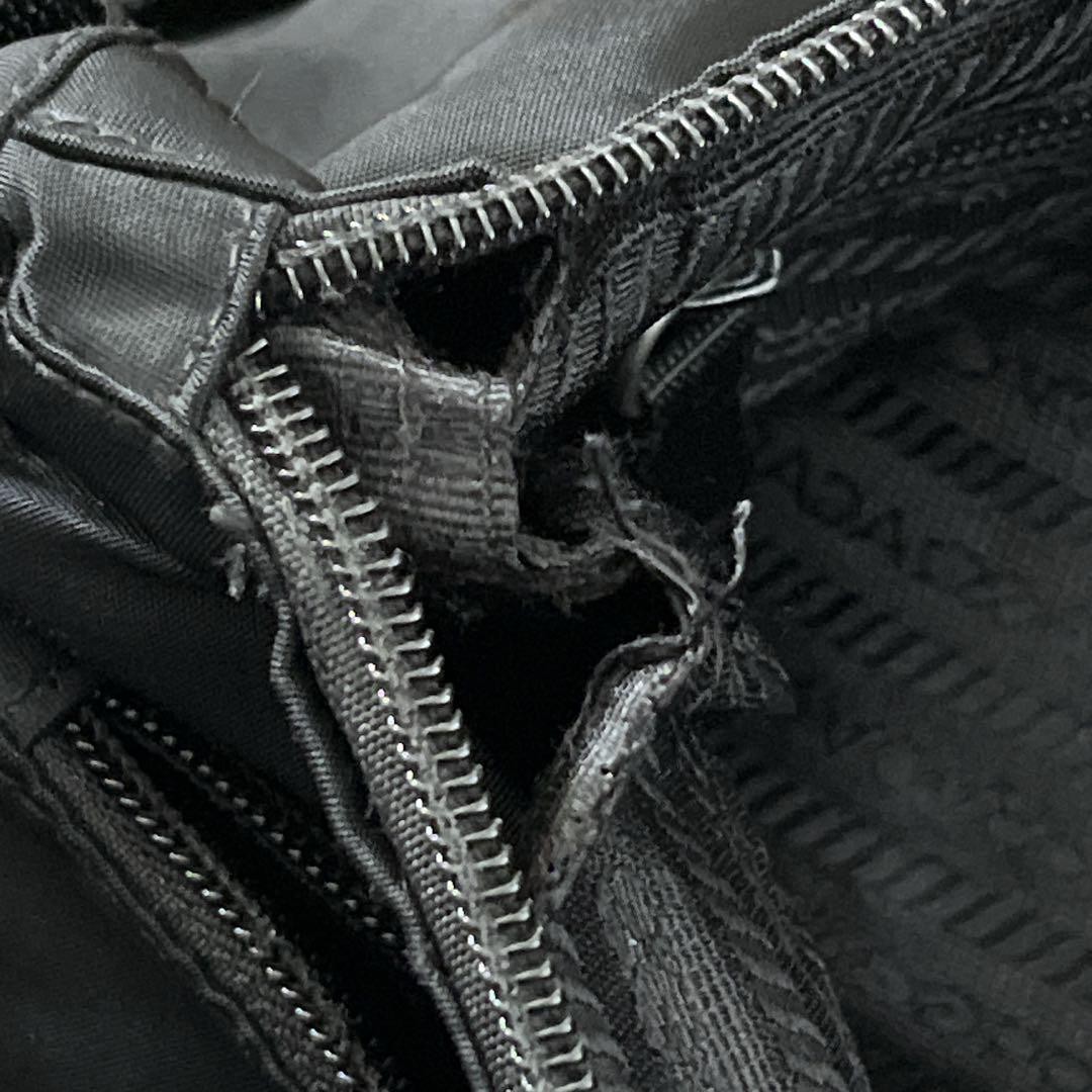 PRADA Y2K Archive Black Nylon Camera Shoulder Bag Unisex Triangle Logo Auth thumbnail 18