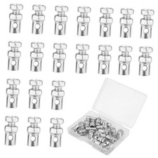 20pcs Universal 1/8" Clutch Brake Throttle Cable Ends, Go Kart Throttle Cable