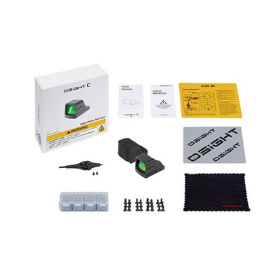 Olight Osight C Green Dot Open Reflex Optic Replaceable Side