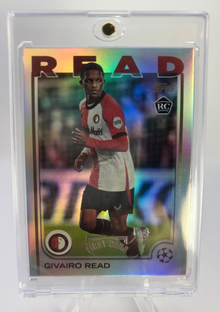 Givairo Read 2024/25 Topps UEFA Club Competitions - 1/1 First Card Rookie