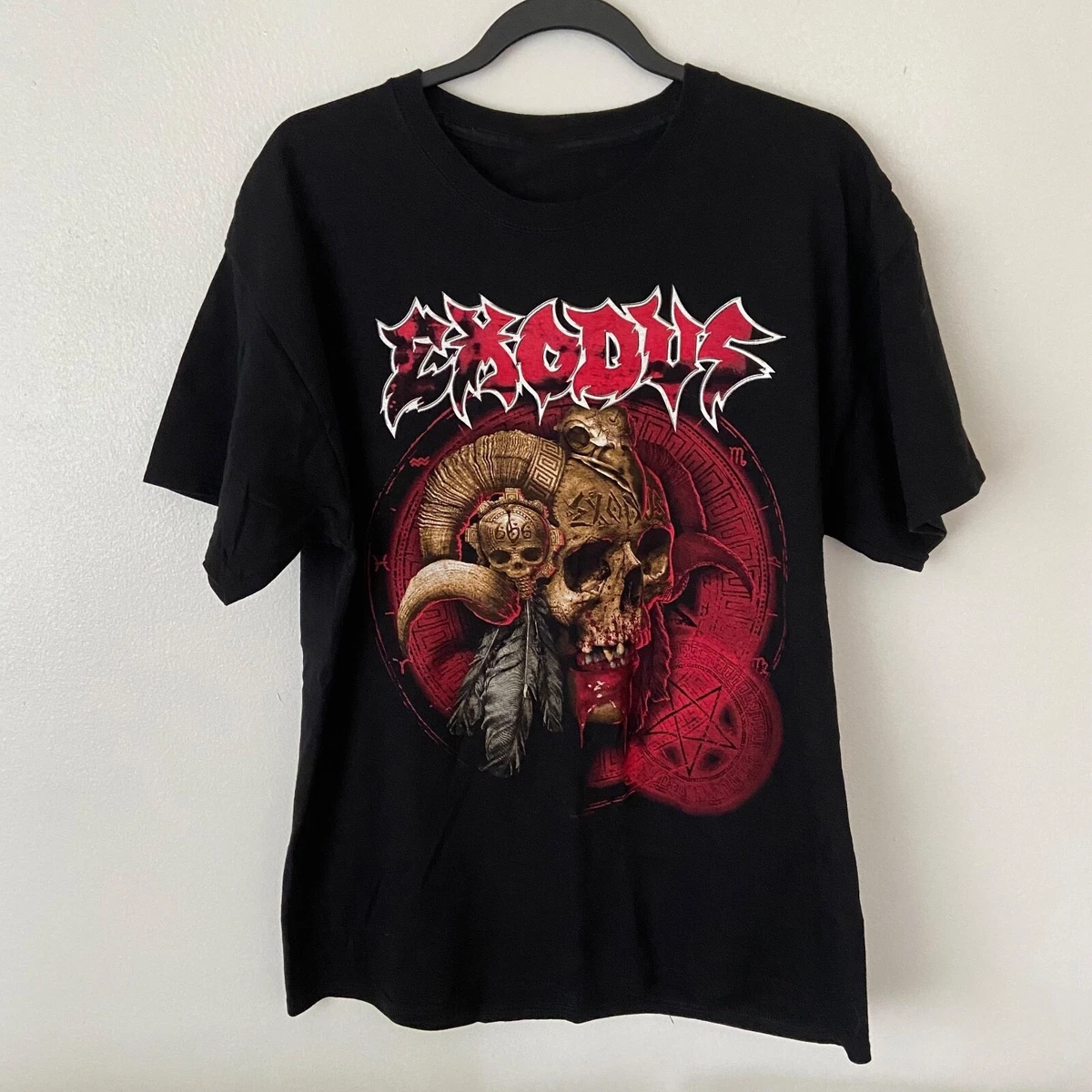 T-shirt homme EXODUS CRACHANT IMAGE D'UN HOMME EN ENFER S-5XL NI554