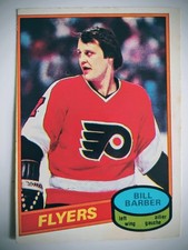 80 81 O PEE CHEE HOCKEY BILL BARBER #200 FLYERS