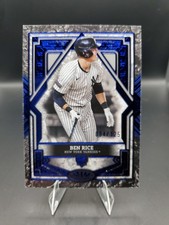 2025 Topps Tier One BEN RICE #77 /125 BLUE Color Match YANKEES!
