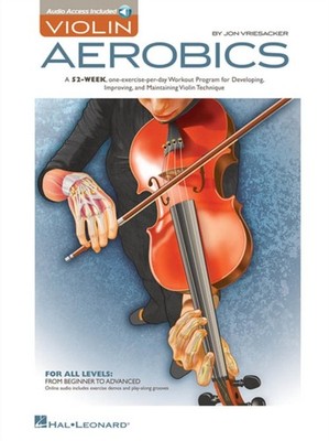 Jon Vriesacker Violin Aerobics Includes Online Access Code PAPERBACK