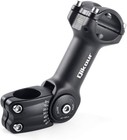 Bike Stem Adjustable 60 Degree 31.8Mm (1-1/4") / 25.4Mm (1") Handlebar Stem for