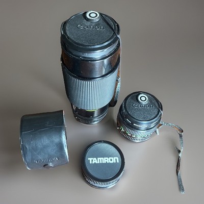 Nikon Mount Tamron 70-210mm Zoom Lens + 28mm And TAMRON CONVERTER