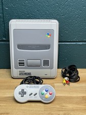 1992 Super Nintendo SNES Console, Genuine UKV Working