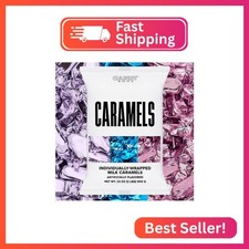 Candy Envy - Individually Wrapped Caramels - Mermaid Color Wrappers - 2 Pound Bu