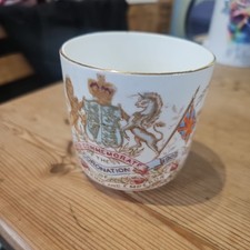 1902 Edward VII Coronation Mug - British Empire - King and Emperor
