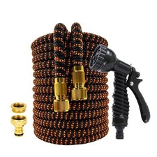 25ft / 50ft / 75ft / 100ft - Expanding Water Hose Garden Hose Anti-Kink Upgraded