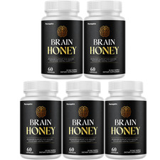 Brain Honey Nootropic Natural Brain Supplement Brain Honey 5 Bottles Official