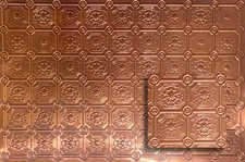Dollhouse Miniature Copper Ceiling by World Model #36005