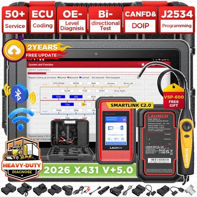 LAUNCH X431 PRO3S+ SmartLink HD V+ HD3 Heavy Duty Truck Car Diagnostic Scan Tool