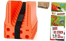RV Sewer Hose Support 10FT, Bright Heavy-Duty RV Sewer Support 10 ft Orange