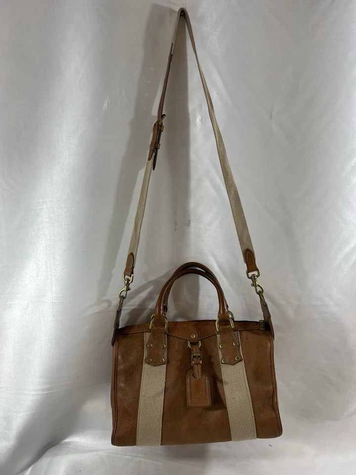 Mulberry Vintage Euston Leather Bag - Image 3 of 4