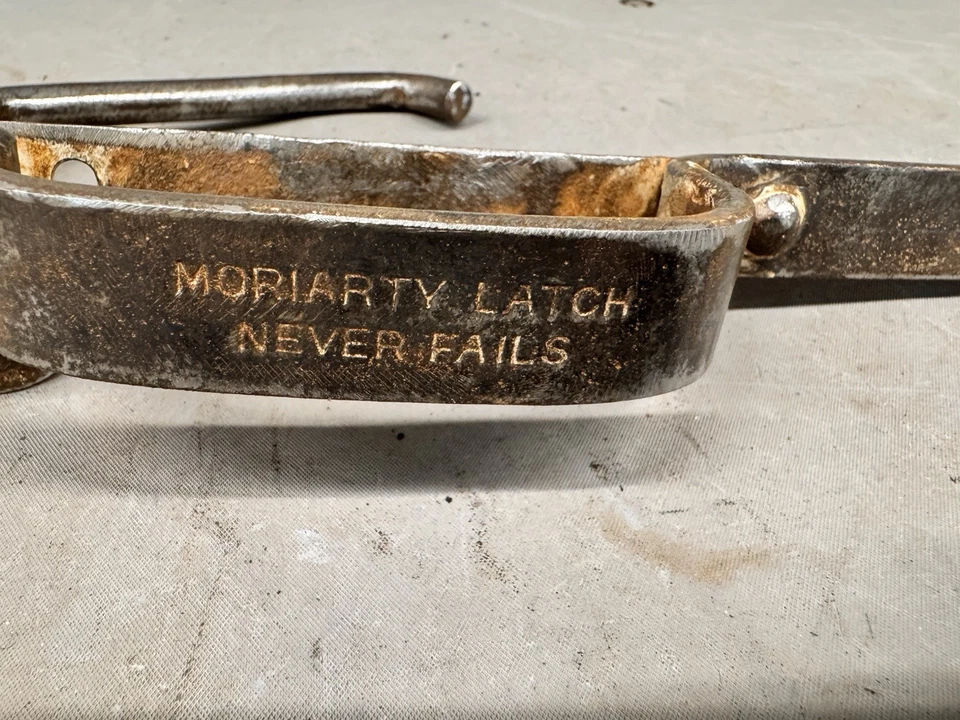 Vintage Barn Swinging Door Handle Latch Bulkhead Moriarty Gate Hardware Access - Image 2 of 4