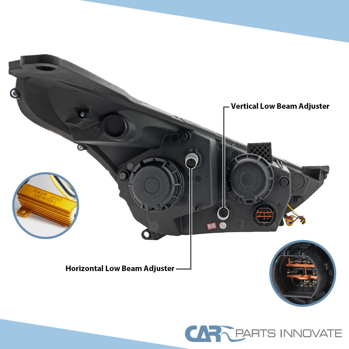 Smoke Fits 2012-2017 Hyundai Veloster Projector Headlights Smoke Fits 2012-2017 Hyundai Veloster Projector Headlights