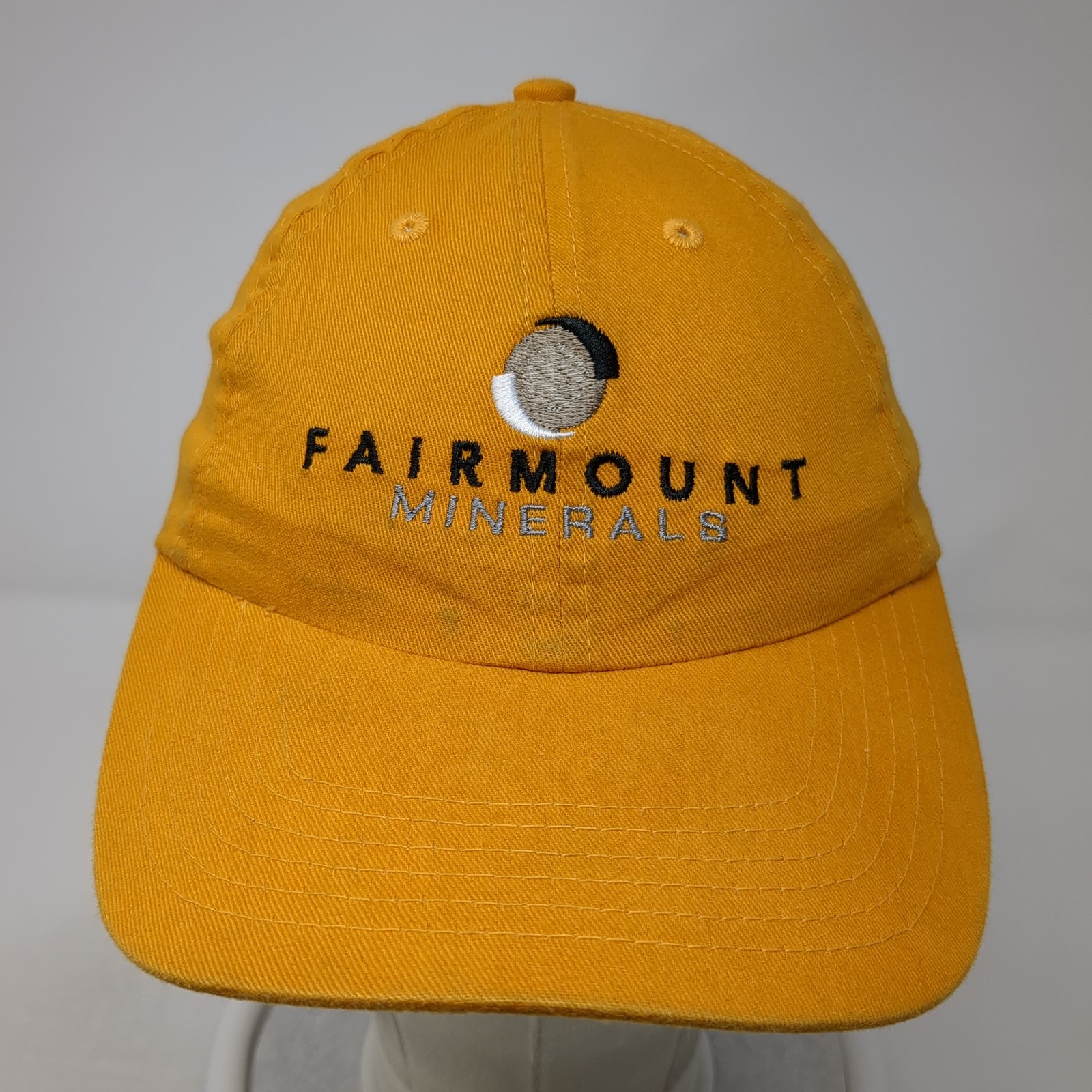Fairmount Minerals Slideback Baseball Cap Yellow … - image 2