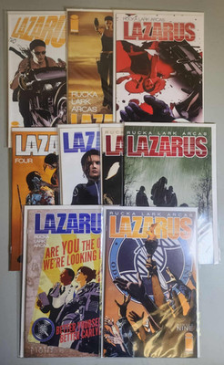 LAZARUS #2 (1st & 2nd Print) 3 4 5 6 7 8 9 NM 2013 LOT Set OF 9 IMAGE COMICS