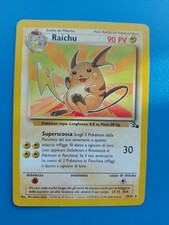 Italienisches Pokémon TCG - Fossil Set - Raichu - Non-Holo Karte - 29/62